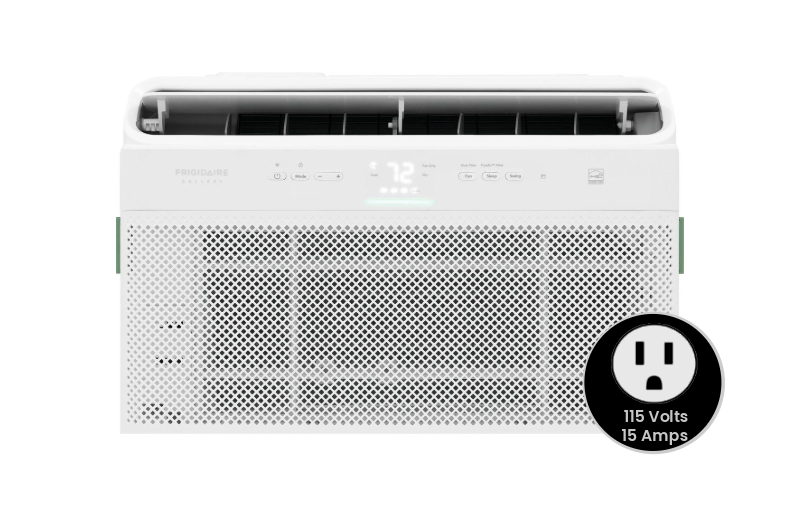 Frigidaire Gallery 8,000 BTU U-Shape Window Room Air Conditioner with Inverter and Wi-Fi (Energy Star) - (GHWQ085WD1)