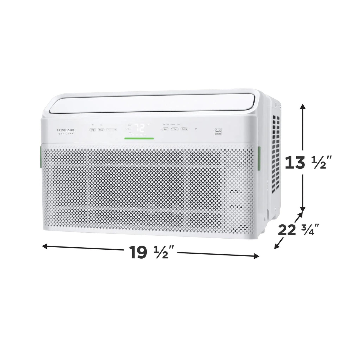 Frigidaire Gallery 12,000 BTU Inverter Smart Window Air Conditioner with Wi-Fi, Energy Star, Cools 550 Sq. Ft., White - GHWW125TE1