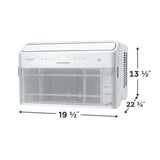 Frigidaire Gallery 12,000 BTU Inverter Smart Window Air Conditioner with Wi-Fi, Energy Star, Cools 550 Sq. Ft., White - GHWW125TE1