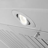 ZLINE 30 in. CrownSound™ Ducted Vent Island Mount Range Hood in Stainless Steel with Built-in Bluetooth Speakers (GL1iCRN-BT-30) - (GL1ICRNBT30) -