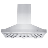 48" Ducted Island Mount Range Hood with Single Remote Blower  - 48 Inch / 400 - (GL2IRS48400) -