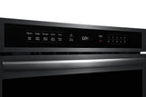 Frigidaire Gallery 30" Built-In Microwave Oven with Drop-Down Door, 1.6 Cu. Ft., Smudge-Proof Black Stainless Steel