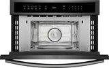 Frigidaire Gallery 30" Built-In Microwave Oven with Drop-Down Door, 1.6 Cu. Ft., Smudge-Proof Black Stainless Steel