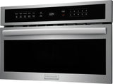 Frigidaire Gallery 30" Built-In Microwave Oven with Drop-Down Door, 1.6 Cu. Ft., Smudge-Proof Stainless Steel