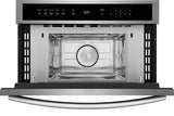 Frigidaire Gallery 30" Built-In Microwave Oven with Drop-Down Door, 1.6 Cu. Ft., Smudge-Proof Stainless Steel