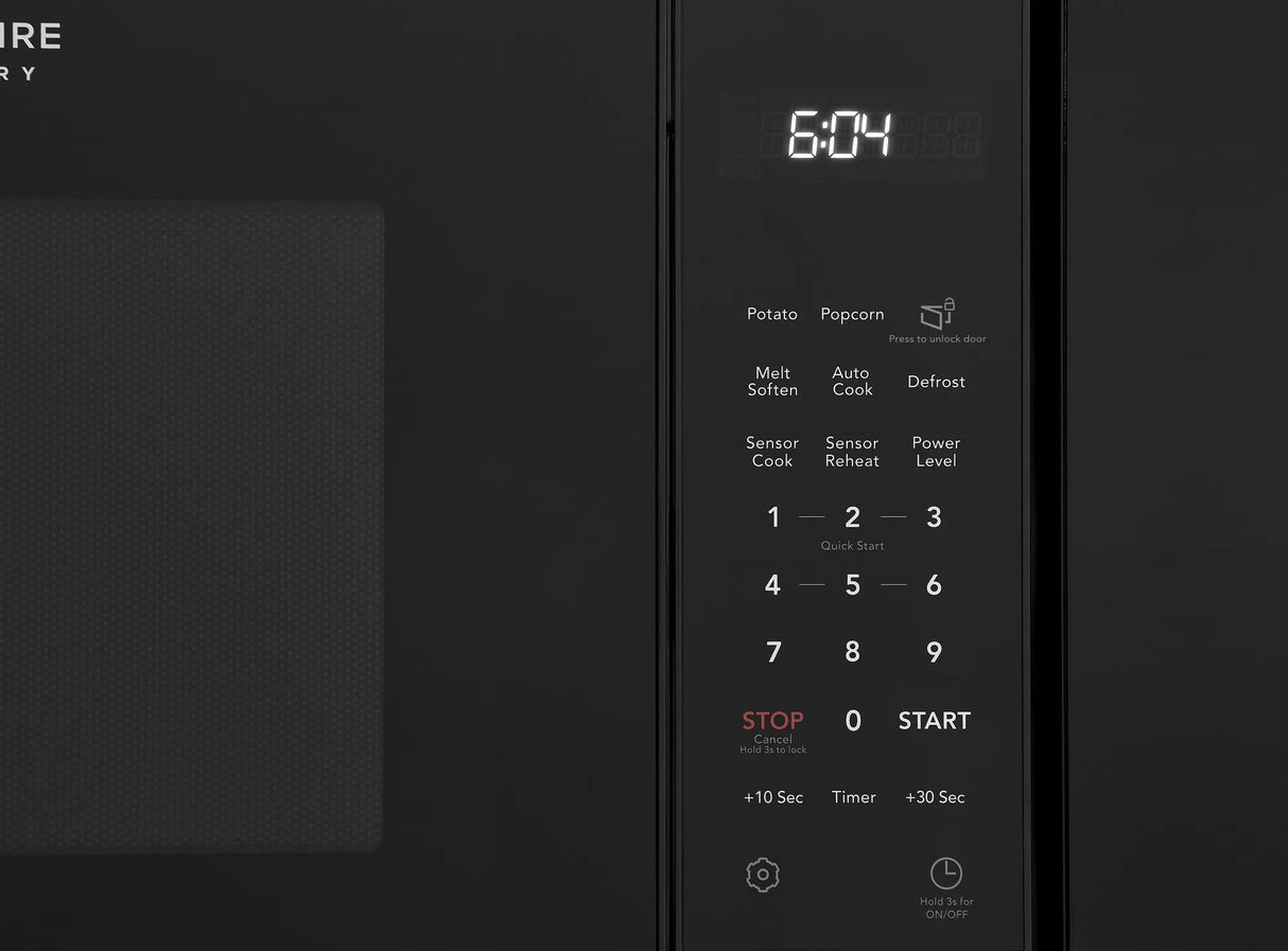 Frigidaire Gallery 2.2 Cu. Ft. Built-In Microwave with Sensor Cooking, Smudge-Proof Black Stainless Steel