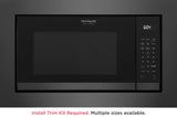 Frigidaire Gallery 2.2 Cu. Ft. Built-In Microwave with Sensor Cooking, Smudge-Proof Black Stainless Steel