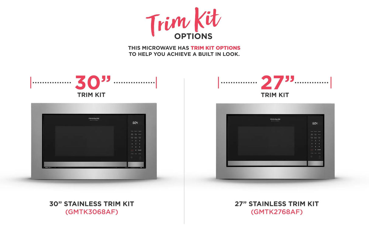Frigidaire Gallery 2.2 Cu. Ft. Built-In Microwave with Sensor Cooking - Stainless Steel