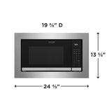 Frigidaire Gallery 2.2 Cu. Ft. Built-In Microwave with Sensor Cooking - Stainless Steel