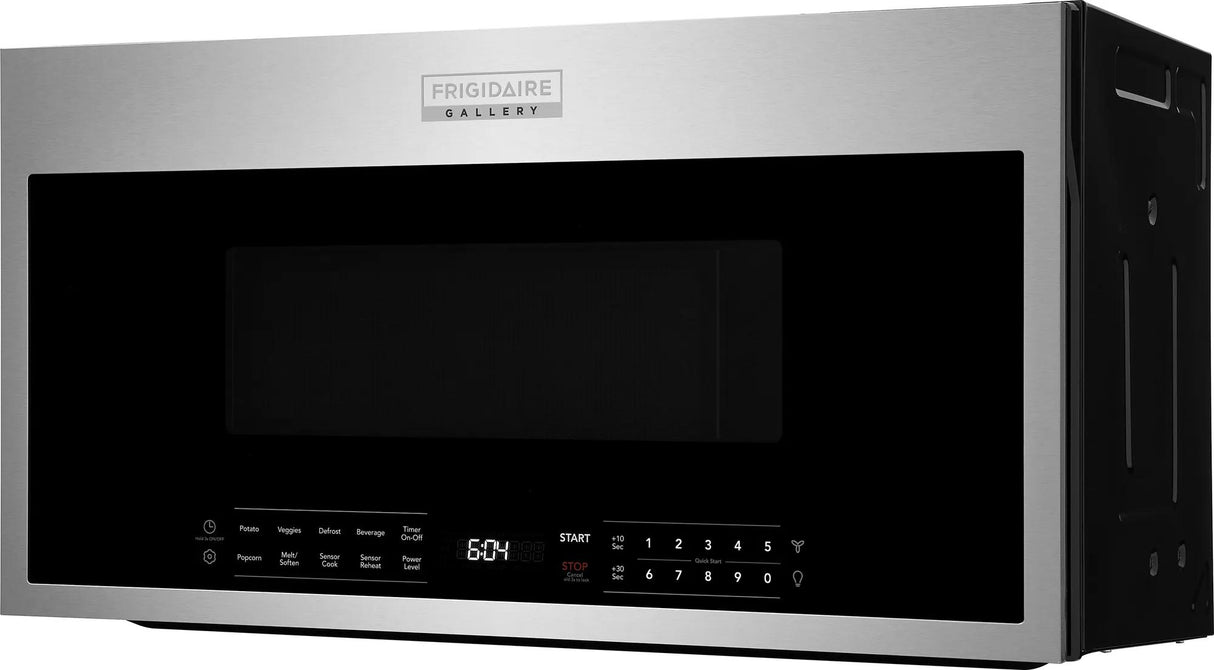 Frigidaire Gallery 1.9 Cu. Ft. Over-the-Range Microwave with Sensor Cook, Smudge-Proof Stainless Steel