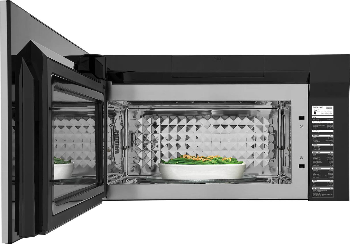Frigidaire Gallery 1.9 Cu. Ft. Over-the-Range Microwave with Air Fry &amp; Convection, Smudge-Proof Stainless Steel
