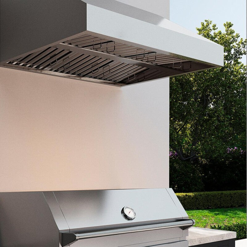 ZLINE 42 in. Under Cabinet Outdoor Grill Hood (GOU1-42) - (GOU142) -