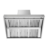 ZLINE 48 in. Wall Mount Outdoor Grill Hood (GOW1-48) - (GOW148) -