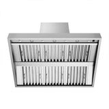ZLINE 48 in. Wall Mount Outdoor Grill Hood (GOW2-48) - (GOW248) -