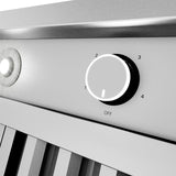 ZLINE 60 in. Wall Mount Outdoor Grill Hood (GOW2-60) - (GOW260) -