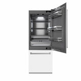 30 in. 16.1 cu. ft. Built-In Bottom Freezer Refrigerator with Water Dispenser and Ice Maker - (GRBIVWM30) -