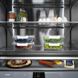 Autograph Edition 30 in. 16.1 cu. ft. Built-In Bottom Freezer Refrigerator with Water Dispenser and Ice Maker - (GRBIVZWM30G) -