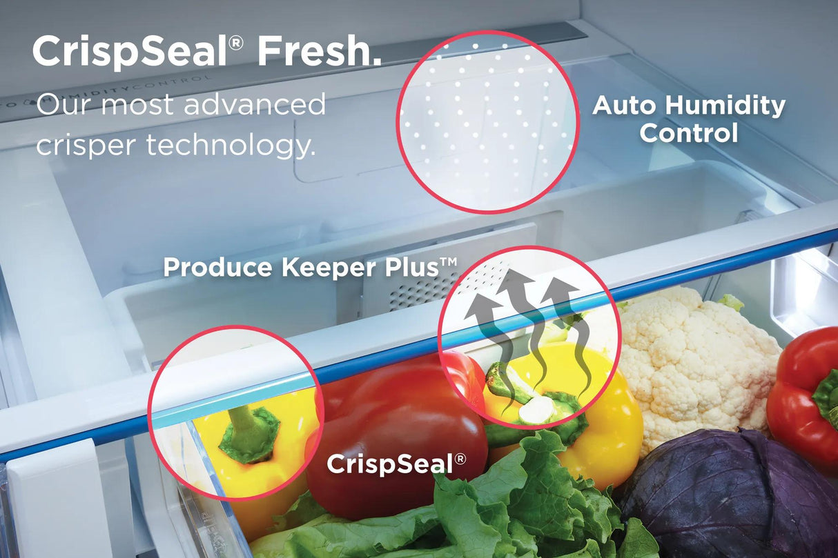 Frigidaire Gallery GRBN2012AF CrispSeal fresh crispers