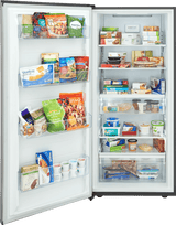 Frigidaire Gallery 18.6 Cu. Ft. Single-Door Column Upright Freezer, Smudge-Proof Stainless Steel