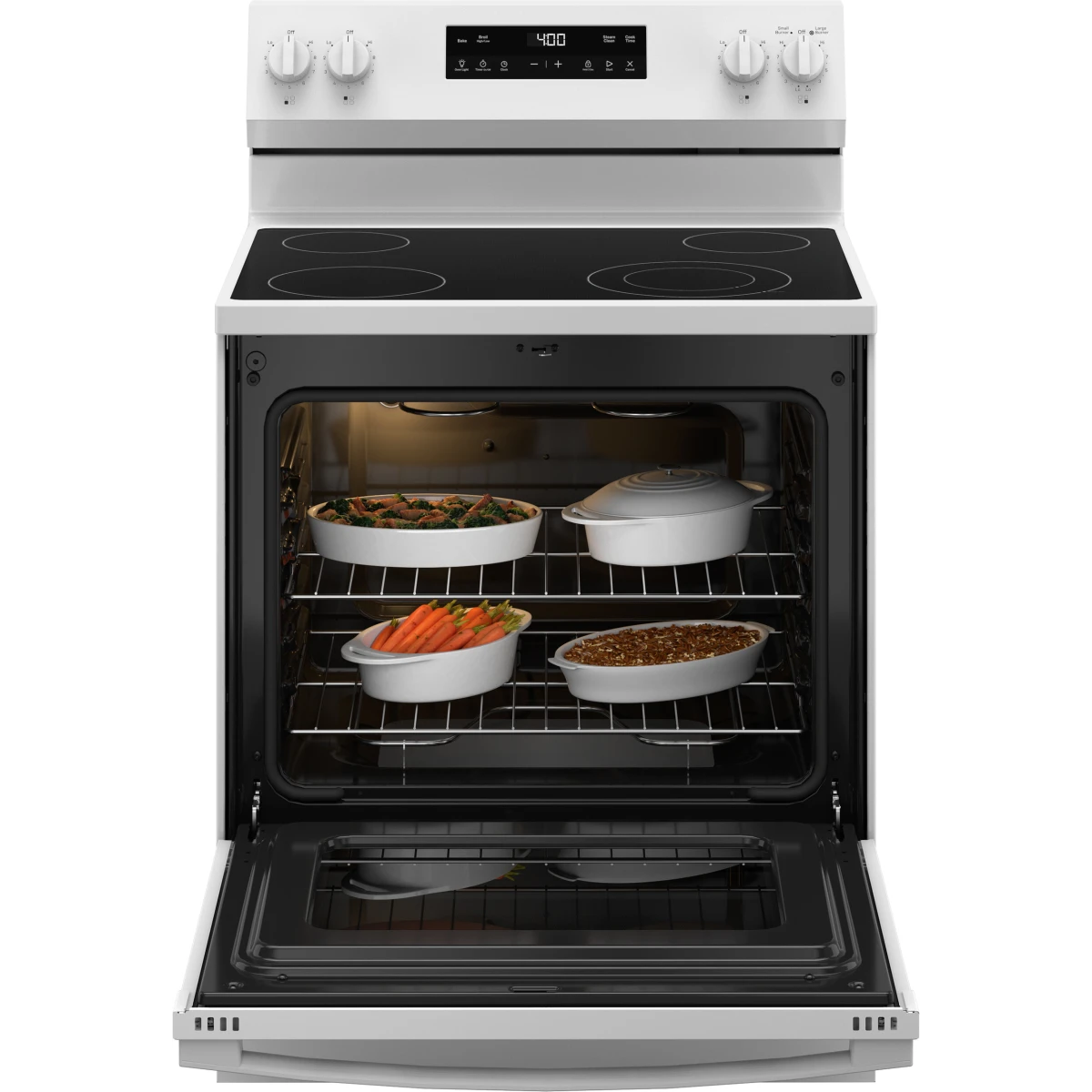 GE 30-Inch Gas Range - White - GRF400SVW