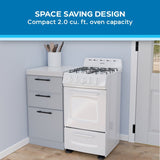 20" Gas Range - (GRO20P0W) - AVANTI