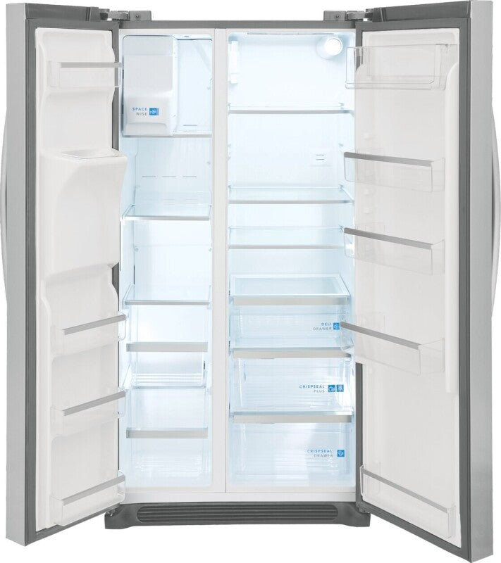 Frigidaire Gallery 22.3 Cu. Ft. 36" Counter Depth Side by Side Refrigerator - (GRSC2352AF) - FRIGIDAIRE