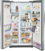 Frigidaire Gallery 22.3 Cu. Ft. 36" Counter Depth Side by Side Refrigerator - (GRSC2352AF) - FRIGIDAIRE