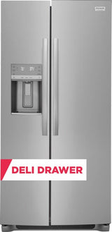 Frigidaire Gallery 22.3 Cu. Ft. 33" Standard Depth Side by Side Refrigerator - (GRSS2352AF) - FRIGIDAIRE