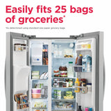 Frigidaire Gallery 22.3 Cu. Ft. 33" Standard Depth Side by Side Refrigerator - (GRSS2352AF) - FRIGIDAIRE