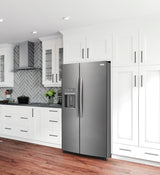 Frigidaire Gallery 25.6 Cu. Ft. 36" Standard Depth Side by Side Refrigerator - (GRSS2652AD) - FRIGIDAIRE