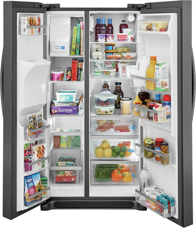Frigidaire Gallery 25.6 Cu. Ft. 36" Standard Depth Side by Side Refrigerator - (GRSS2652AD) - FRIGIDAIRE