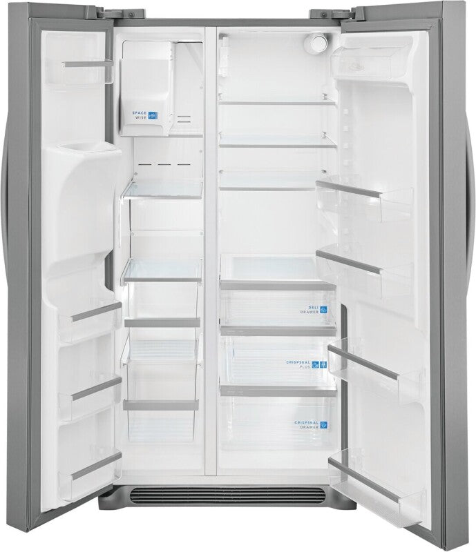 Frigidaire Gallery 25.6 Cu. Ft. 36" Standard Depth Side by Side Refrigerator - (GRSS2652AF) - FRIGIDAIRE