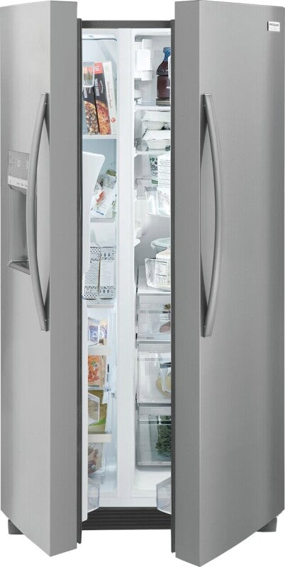 Frigidaire Gallery 25.6 Cu. Ft. 36" Standard Depth Side by Side Refrigerator - (GRSS2652AF) - FRIGIDAIRE
