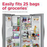 Frigidaire Gallery 25.6 Cu. Ft. 36" Standard Depth Side by Side Refrigerator - (GRSS2652AF) - FRIGIDAIRE