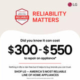 LG DLHC5502W Electric Dryer reliability feature