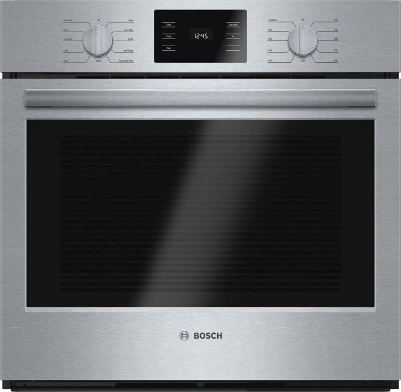 500 Series, 30", Single Wall Oven, SS, EU Convection, Knob Control - (HBL5451UC) - BOSCH