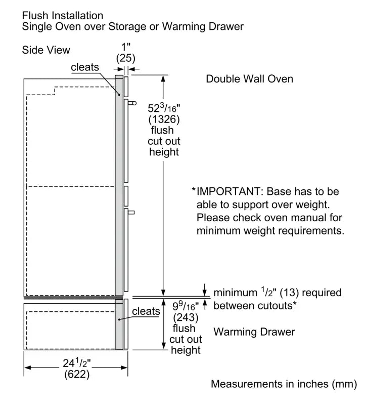 500 Series, 30", Double Wall Oven, SS, EU conv./Thermal, Knob Control - (HBL5651UC) - BOSCH
