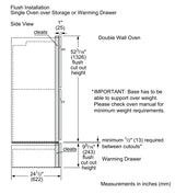 500 Series, 30", Double Wall Oven, SS, EU conv./Thermal, Knob Control - (HBL5651UC) - BOSCH
