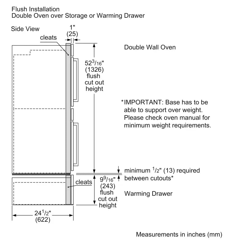 500 Series, 30", Double Wall Oven, SS, EU conv./Thermal, Knob Control - (HBL5651UC) - BOSCH