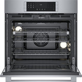800 Series Single Wall Oven 30" Stainless Steel - (HBL8454UC) - BOSCH
