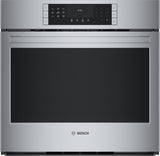800 Series Single Wall Oven 30" Stainless Steel - (HBL8454UC) - BOSCH