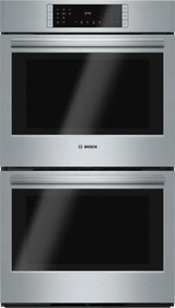 800 Series, 30", Double Wall Oven, SS, EU conv./Thermal, Touch Control - (HBL8651UC) - BOSCH