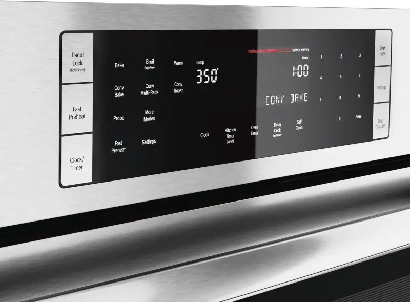 800 Series, 30", Double Wall Oven, SS, EU conv./Thermal, Touch Control - (HBL8651UC) - BOSCH