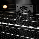 ZLINE Autograph Edition 48 in. 6.7 cu. ft. Select Double Oven Dual Fuel Range with 8 Burner Gas Cooktop in Stainless Steel and Champagne Bronze Accents (HDRZ-48-CB) - (HDRZ48CB) -