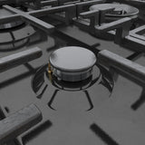 800 Series Dual Fuel Freestanding Range 30" Black Stainless Steel - (HDS8045U) - BOSCH