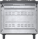800 Series Dual Fuel Freestanding Range 36" Black Stainless Steel - (HDS8645U) - BOSCH