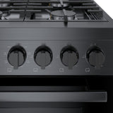 800 Series Dual Fuel Freestanding Range 36" Black Stainless Steel - (HDS8645U) - BOSCH