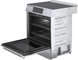 800 Series Electric Slide-in Range 30" Stainless Steel - (HEI8056U) - BOSCH
