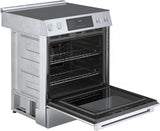 800 Series Electric Slide-in Range 30" Stainless Steel - (HEI8056U) - BOSCH