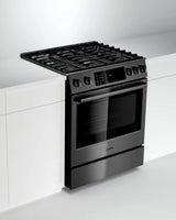 800 Series Gas Slide-in Range 30" Black - (HGI8046UC) - BOSCH